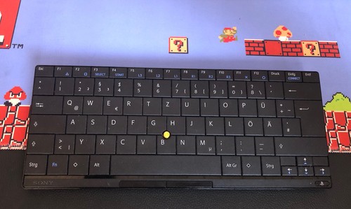 Sony ps3 kabellose tastatur - ps3, |